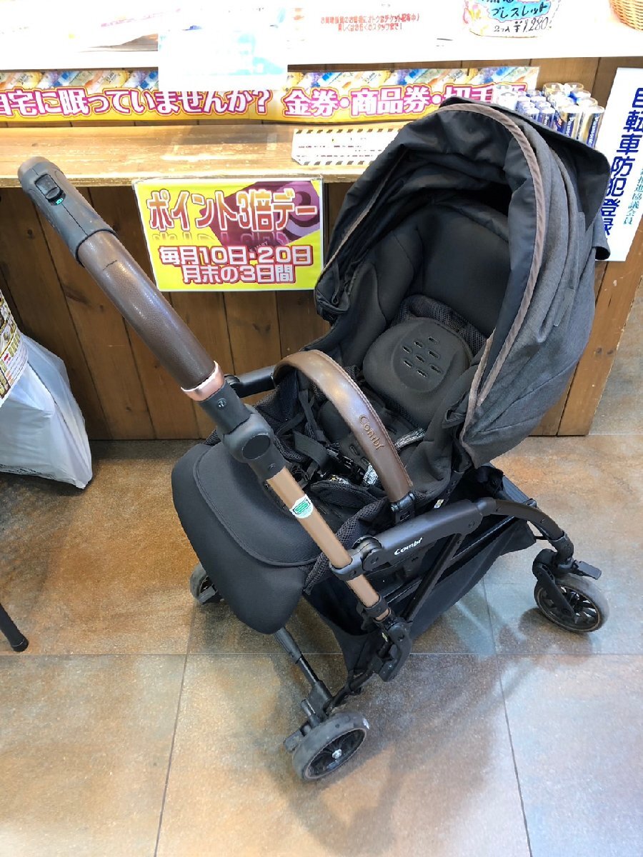 ◆Combi スゴカル minimo plus エッグショック AN 両対面式 コンビ ベビーカー 中古 現状◆17911★拍卖