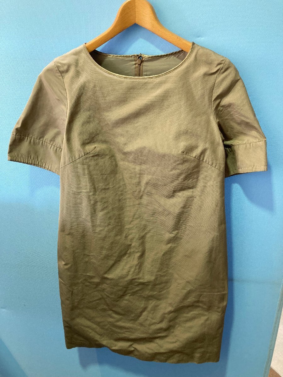 ◆OLDENGLAND オールドイングランド シャツ ワンピース 36サイズ レディース ベージュ系 中古◆7464拍卖