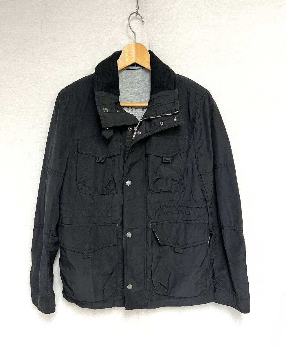 ▽BURBERRY BLACK LABEL ナイロンジャケット メンズ Mサイズ PIF05-104-09 中古▽011356拍卖