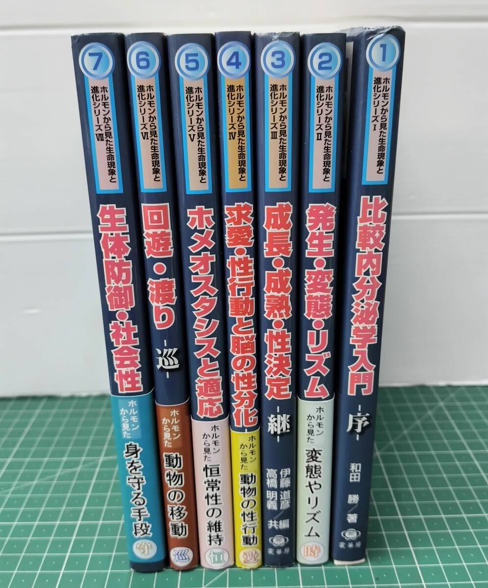 ホルモンから見た生命現象と進化シリーズ 全7巻セット 裳華房 日本比較内分泌学会●H5516拍卖