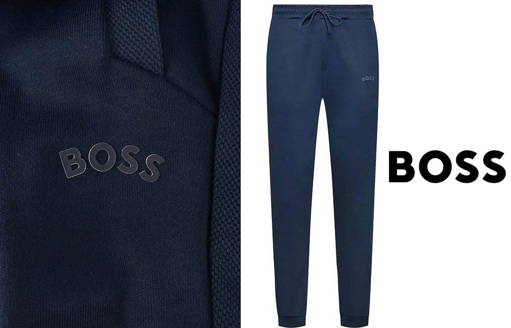 【4.5万・新品】L【ヒューゴ・ボス】快適・楽ちん ストレッチ コットン トラック パンツ    スエット・ジャージー   1円~拍卖