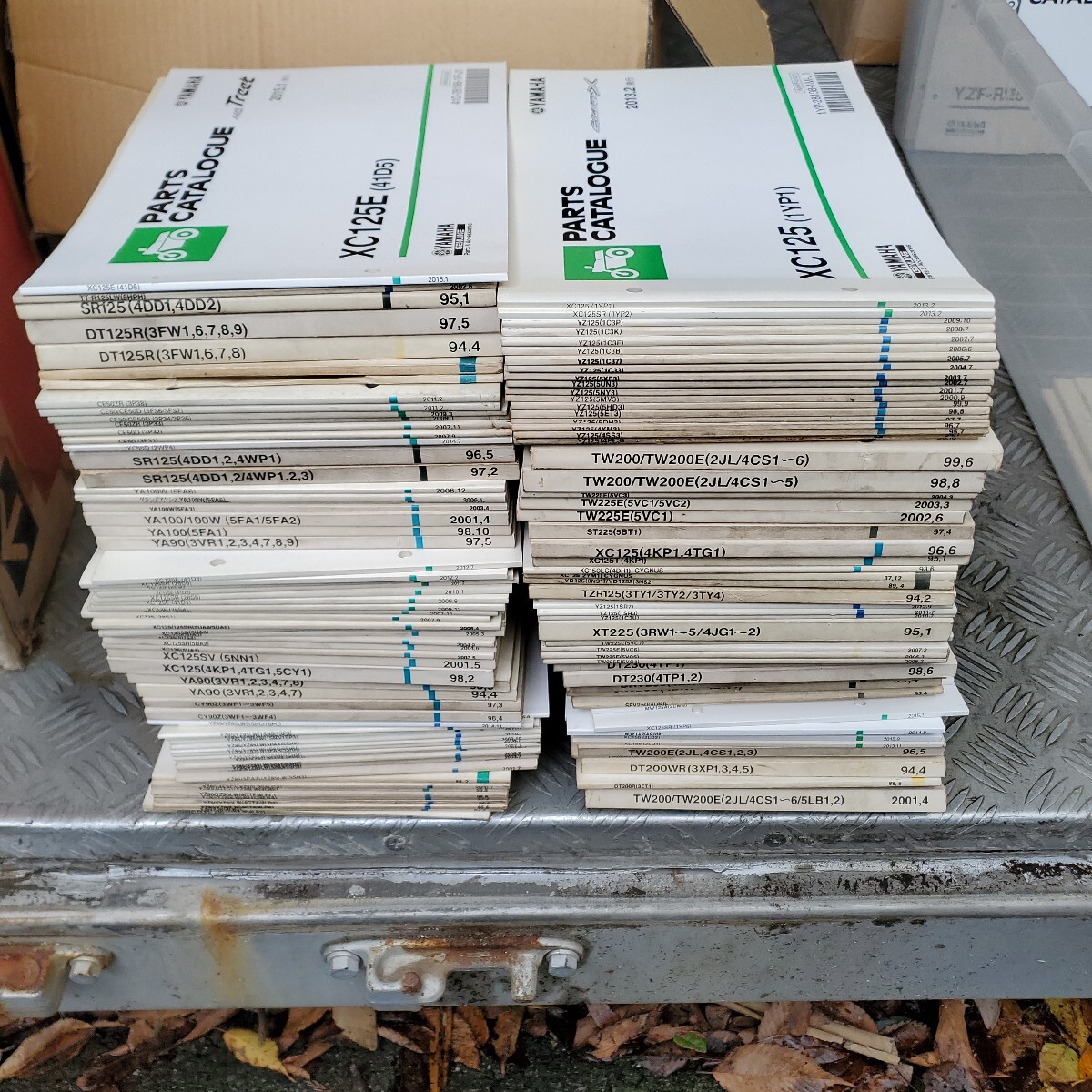 ヤマハ パーツカタログ 大量 5 TW DT YA YZ SR拍卖