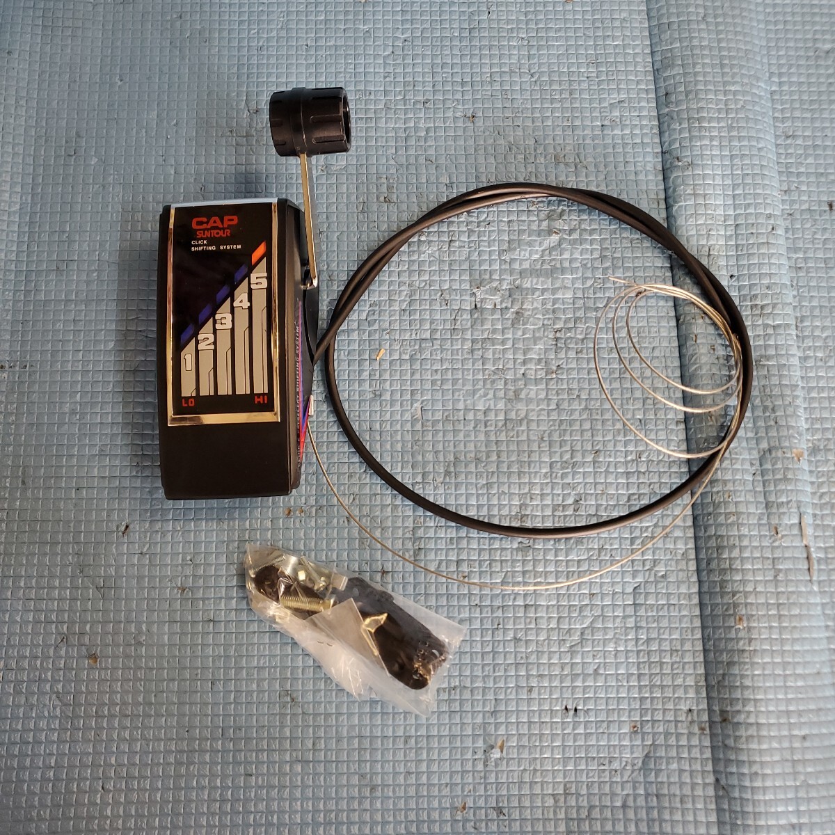 ギアシフト 新品 当時物 レトロ ビンテージ ブリヂストン ミヤタ ツノダ 丸石 セキネ ナショナル スーパーカー デコチャリ フラッシャー拍卖