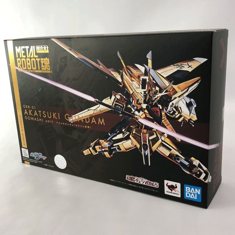 バンダイ METAL ROBOT魂 <SIDE MS> アカツキガンダム(オオワシ装備) 「機動戦士ガンダムSEED DESTINY」/併売《フィギュア・山城店》O4412拍卖