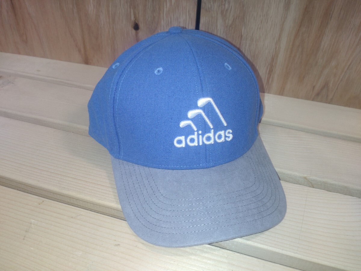 アディダス adidas ゴルフ キャップ スリーストライプクラブ 希少 未使用 拍卖