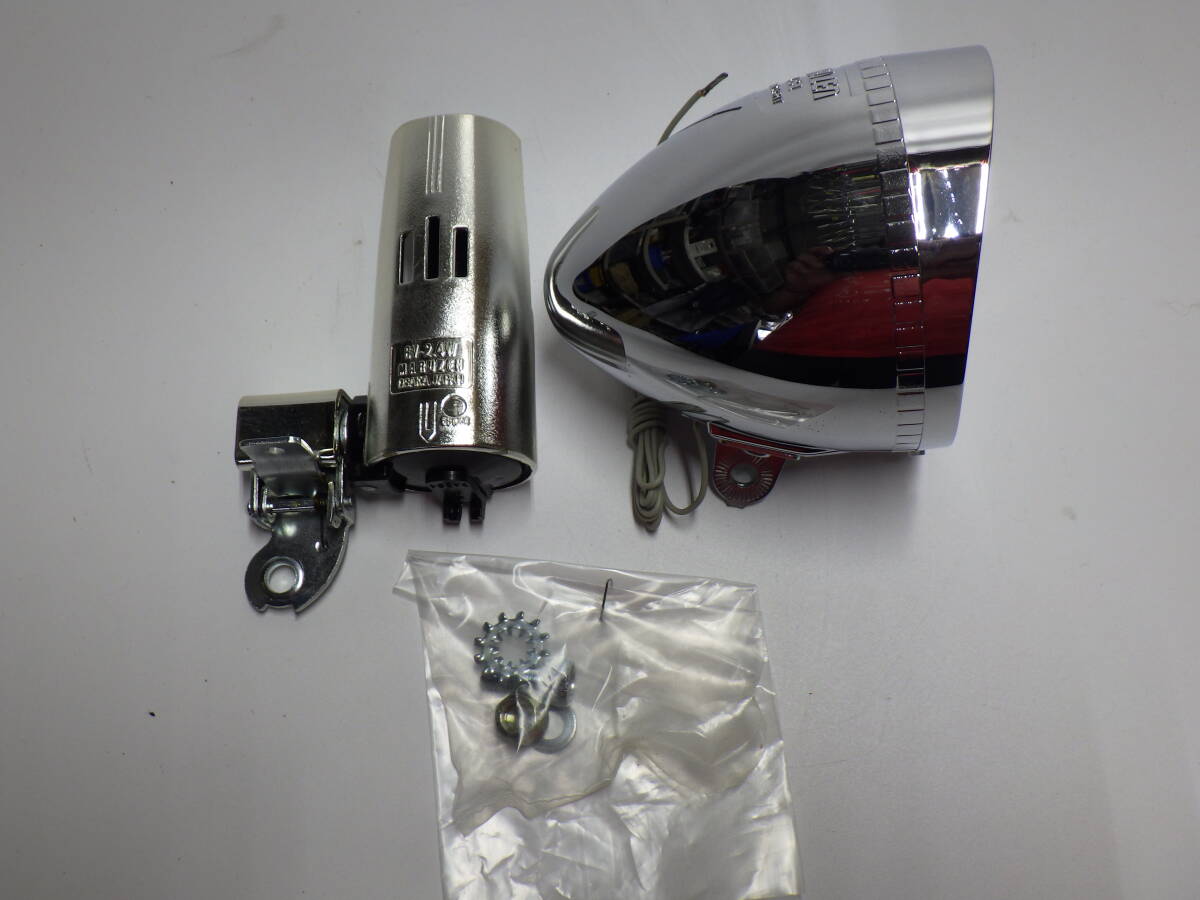 ガチ処分!長期在庫品 ダイナモ式 砲弾ランプ MARUZEN拍卖