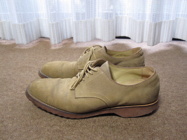 REGAL リーガル ヌバックレザー シューズ 革靴 サンド 25cm LIGHT SOLE USED拍卖