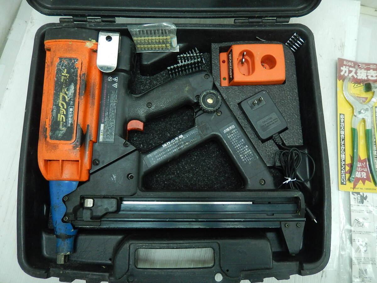 DK712■※ジャンク 未チェック■コードレス鋲打機(ガス式)■トラックファースト■TF-1100JQ■日本パワーファスニング■(140拍卖
