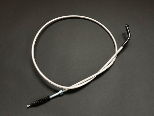 GPZ400F メッシュクラッチワイヤー 15cmロング 日本製拍卖