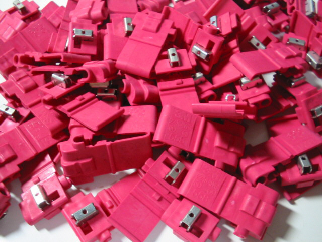 3M製 エレクトロタップ 22-16AWG (ピンク) 20個入り拍卖