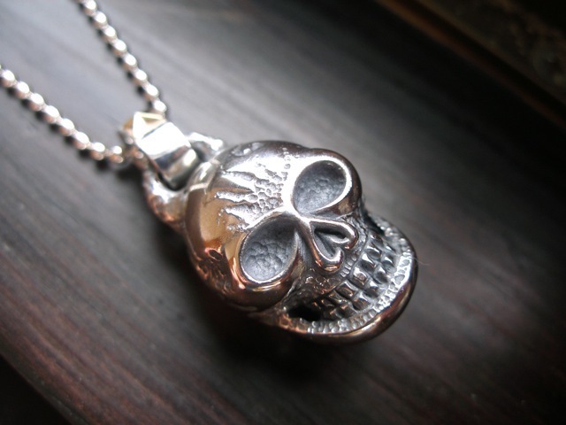 仁尾彫金『スカルペンダント』ハンドメイド86b拍卖