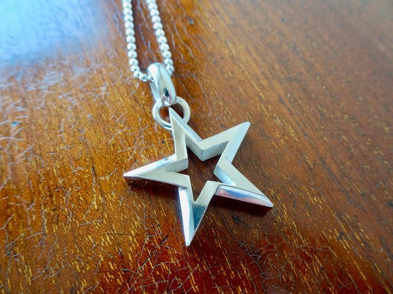 仁尾彫金『スターヘッド、バチカンあり』ハンドメイド214b拍卖