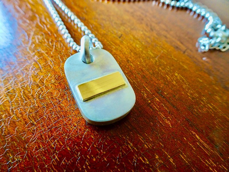 仁尾彫金『k18ステッカー、シルバープレートヘッド』ハンドメイド312拍卖