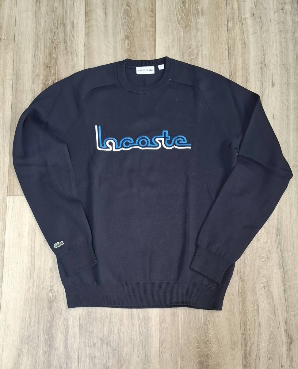 【LACOSTE ラコステ】グラフィックロゴ/スウェットトレーナー拍卖