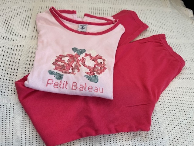 ★PETIT BATEAU★プチバトー 花柄 パジャマ 12ans/150cm拍卖