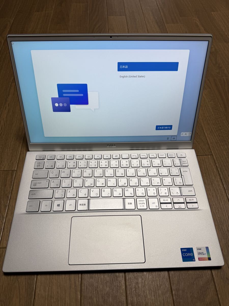 【1円出品】ノートパソコン DELL Inspiron13 5301 第11世代Intel Corei5 メモリ16GB SSD500GB Windows11 reg P121G 箱無し拍卖
