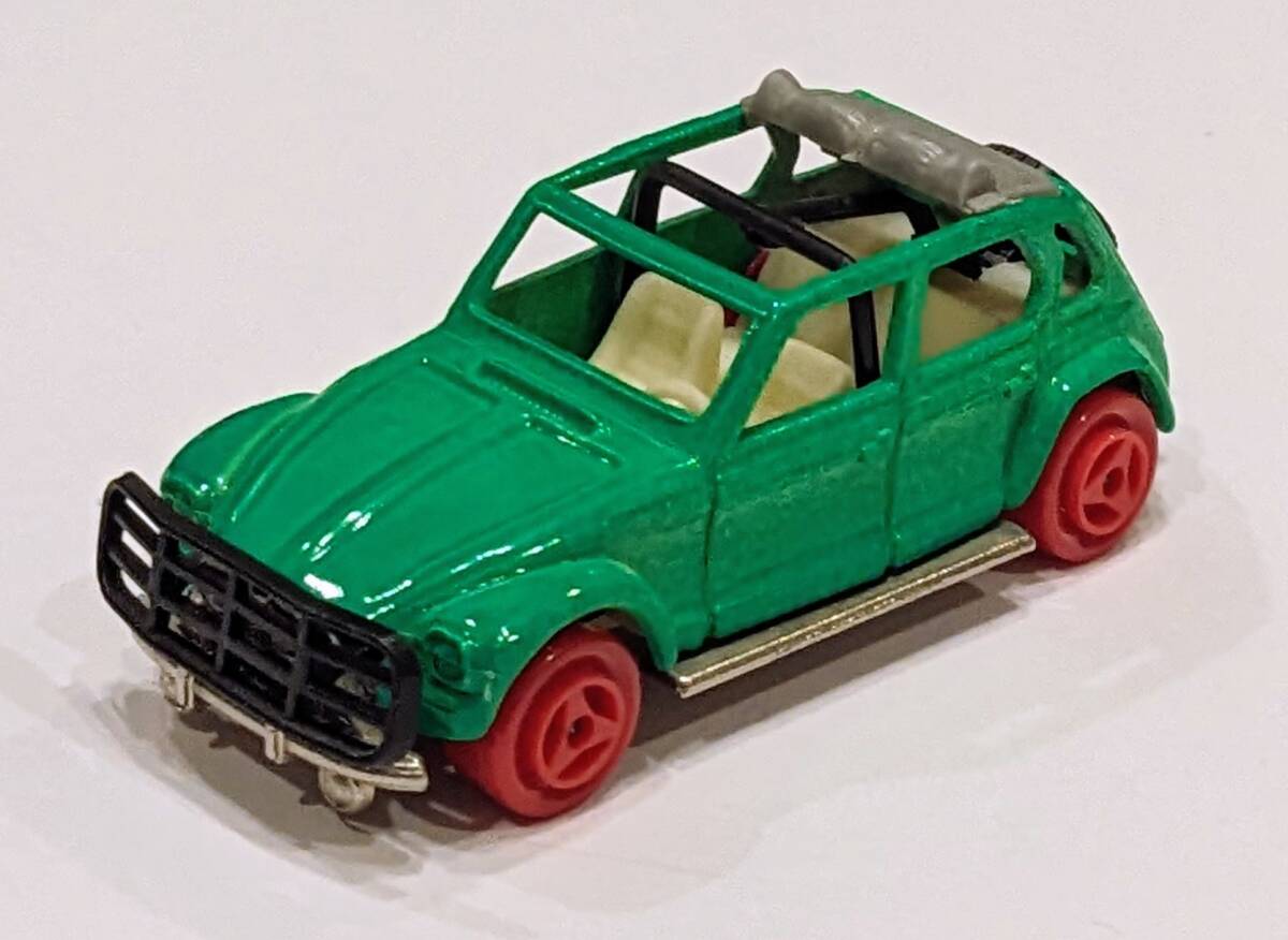 仏マジョレット シトロエン・ディアーヌ ラリー仕様 黄緑 1/60 フランス製拍卖