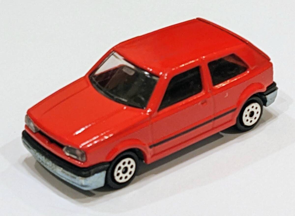 マジョレット フォルクスワーゲン ゴルフⅢ VW 赤 1/55拍卖