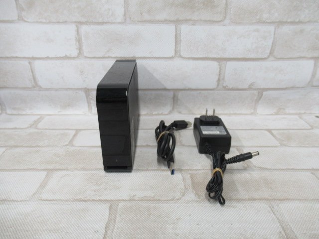 AJ0731 Ω 新LA 0390h 保証有 BUFFALO【 HD-LX3.0U3D 】バッファロー HD-LXU3Dシリーズ 外付けHDD(3TB) 動作/初期化済 AC/USBケーブル付拍卖