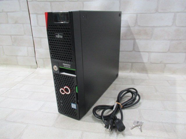 AK0226 Ω 新DCD 3754k 保証有 富士通【 PRIMERGY TX1320 M4 】【 OS無 / Xeon E-2224 3.4GHz / 1.2TB SAS 2.5インチ×2 / 8.0GB 】鍵付拍卖