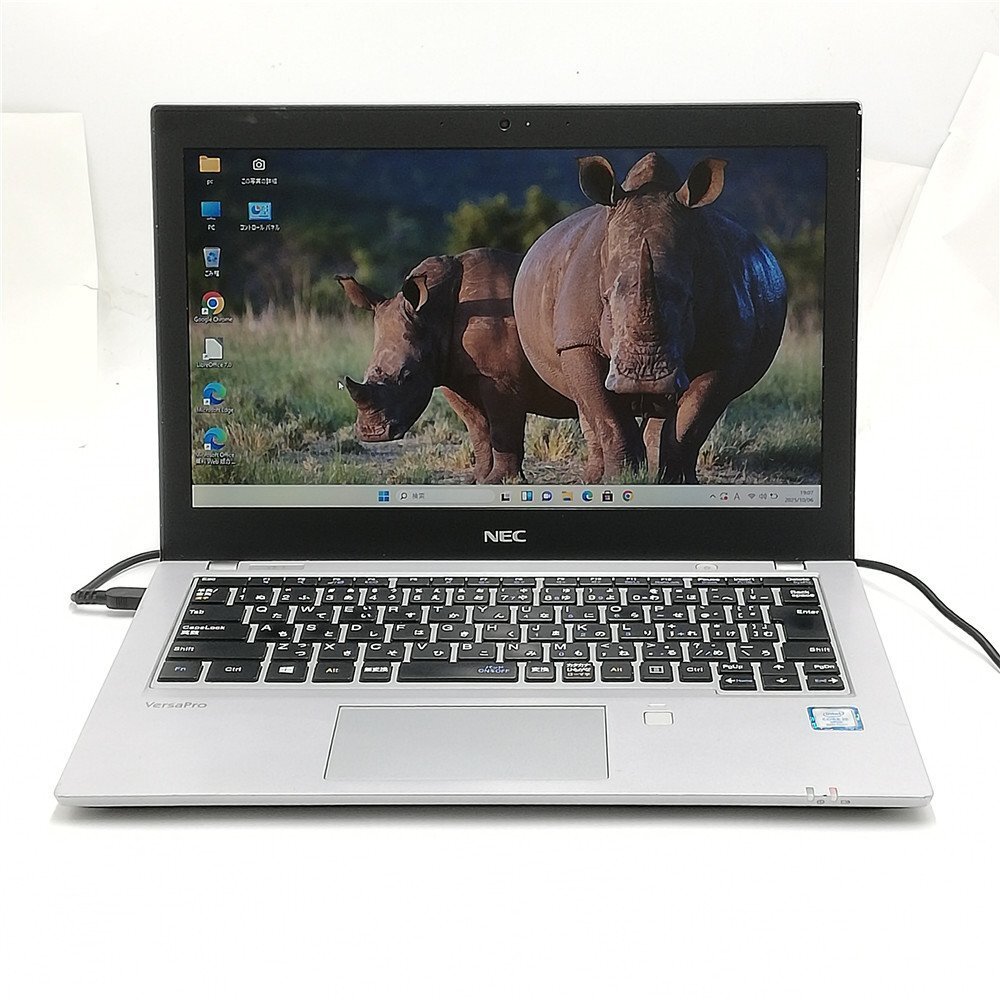 秋SALE 大赤字 9台限定 新品SSD搭載 Wi-Fi有 NEC 中古ノートパソコン VKM17BZG4 第8世代 Core i5 8GB 無線LAN Windows11 Office済 即使用可拍卖