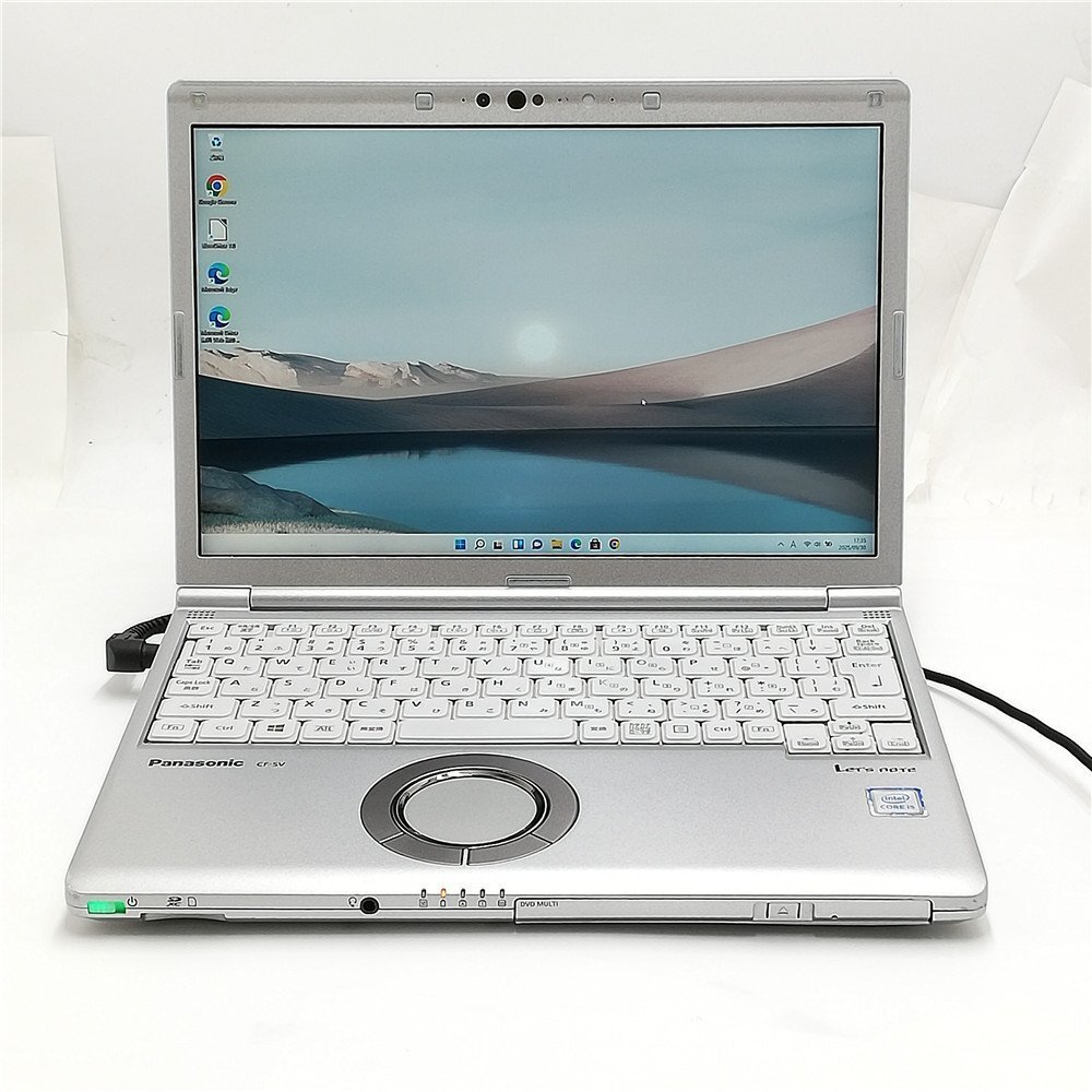 秋の感謝祭 大赤字 9台限定 Wi-Fi有 パナソニック 中古ノートパソコン SV8KD4VS 第8世代 Core i5 高速SSD DVD 無線LAN Windows11 Office済拍卖