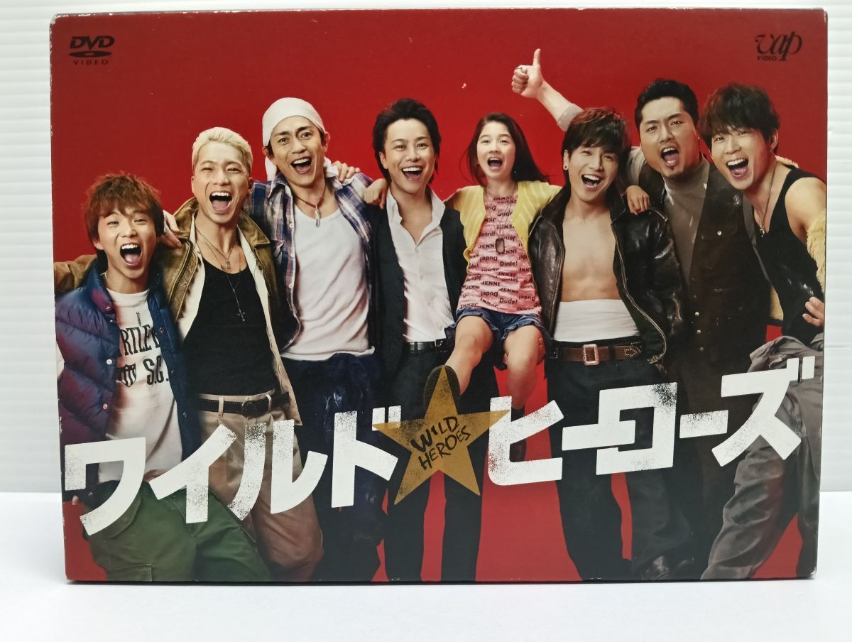 Y694-251128-8 ワイルド・ヒーローズ DVD-BOX 中古品 全10話収録+特典ディスク付 EXILE TAKAHIRO主演 青柳翔 岩田剛典 塚本高史 内藤剛志拍卖