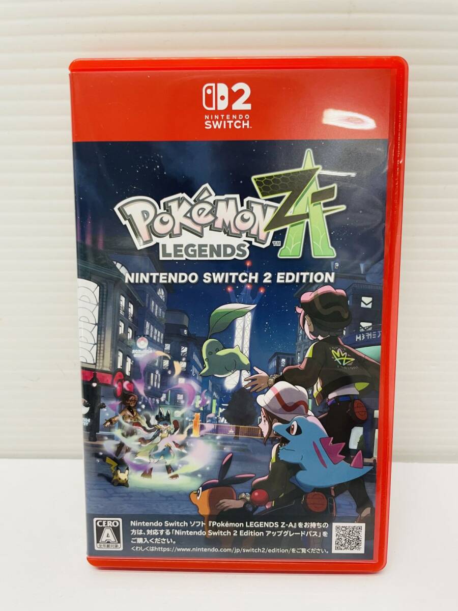 M135-251126-37【中古】②Pokemon LEGENDS Z-A Nintendo Switch 2 Edition ポケモンレジェンズ ZA ソフト拍卖