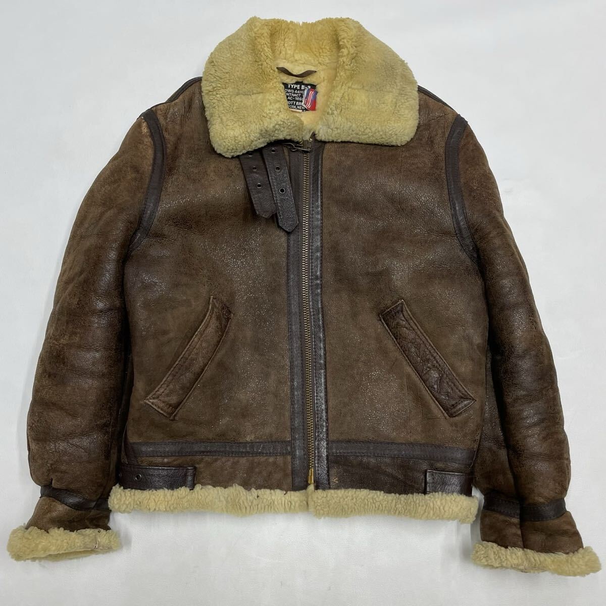 40サイズ AVIREX アヴィレックス B-3 フライトジャケット USA製拍卖