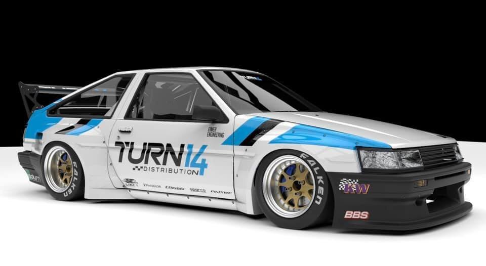 TRA京都 AE86 レビン 後期 5点set FB/SS/RP/FF/RF フロントバンパー/サイド/リアピース/オーバーフェンダー パンデム ロケットバニー 正規拍卖