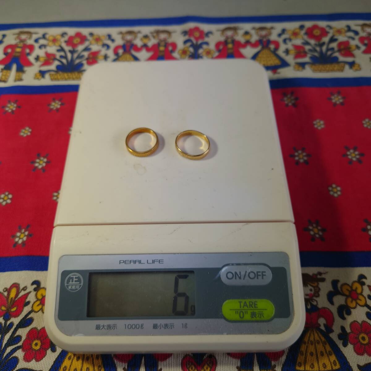 K18 リング 6g 2個 まとめて拍卖