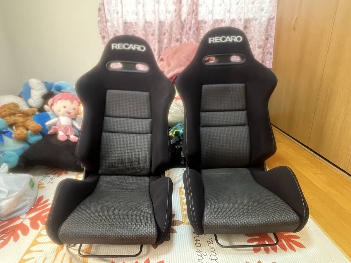 レカロ RECARO SR4 セミバケットシート ペア Z33 シートレール付き 中古美品 拍卖