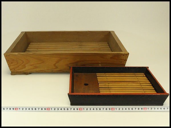 【銀閣】煎茶 受け盆 二件 旧家蔵出 送料無料(LC967)拍卖