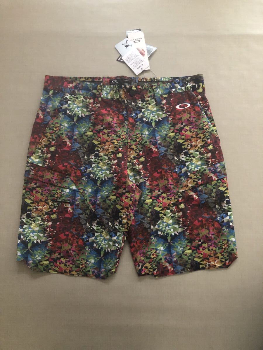 送料無料◆新品◆オークリー SKULL BLOOM QUARTZ SHORTS ◆(34) w87cm◆FOA406458-01F◆OAKLEY スカル ハーフパンツ拍卖