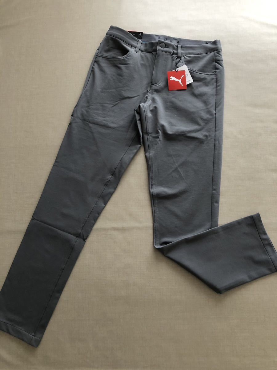 送料無料◆新品◆プーマ ゴルフ 裏起毛 ストレッチ パンツ◆(M) w78cm◆533190-02◆PUMA GOLF拍卖