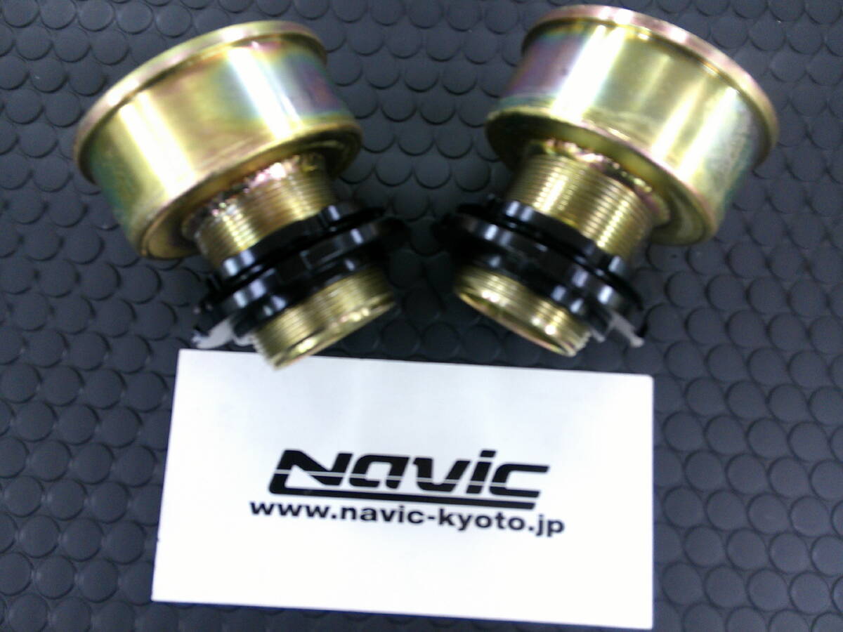 ダイハツ ミライース LA350 車高調用 調整式アジャスター ナビック 新品2個セット拍卖