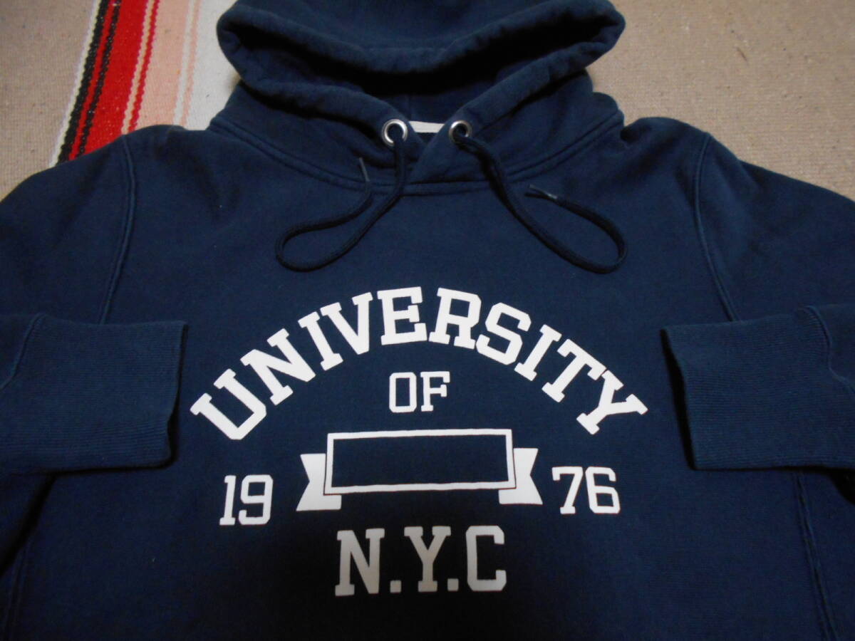 1976S N.Y.C UNIVERSITY OF NEWYORK REVERSE WEAVE BEAMS ビームス リバースウィーブ パーカーVINTAGE CHAMPION HIPHOP SKATEBOARD RAP拍卖