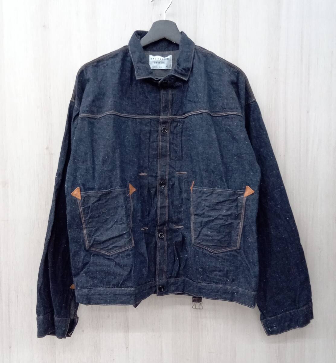 WARE HOUSE/ウエアハウス/Gジャン(デニムジャケット)/GreeneBaumOveralls/Lot2214/インディゴ/サイズ42拍卖