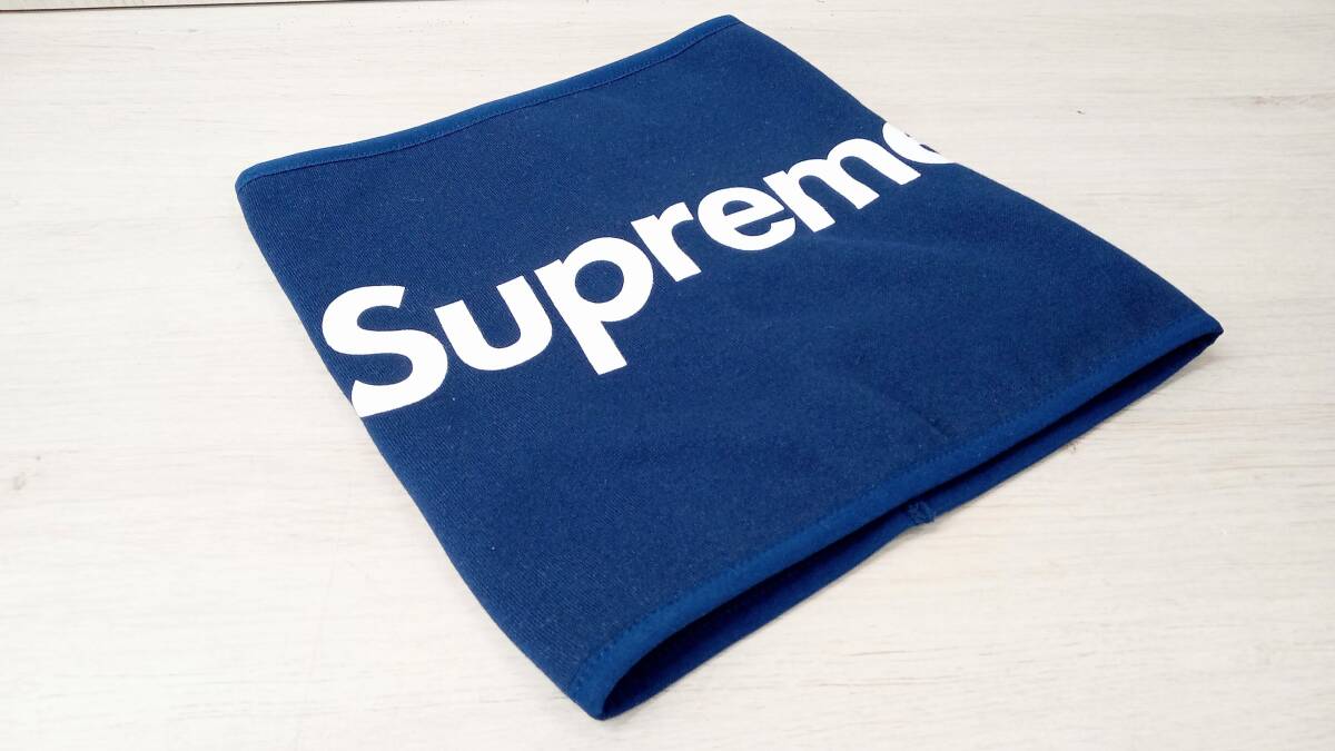 Supreme/シュプリーム/ストール・マフラー/ネックウォーマー/Fleece Neck Gaiter/ネイビー拍卖