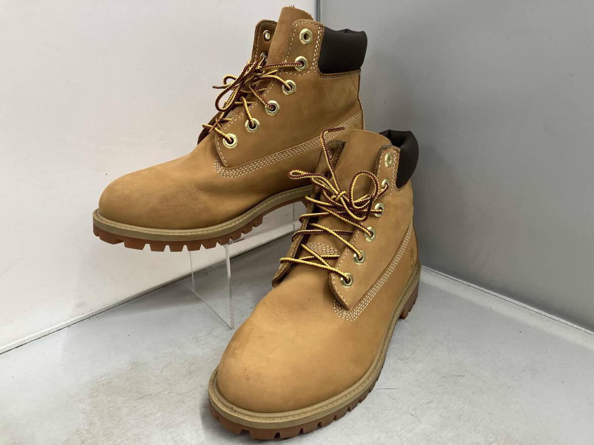 Timberland / ティンバーランド / 12909 / ショートブーツ / ブーツ / サイズ24.0? / オーカー / 爪先部分擦れ跡あり拍卖