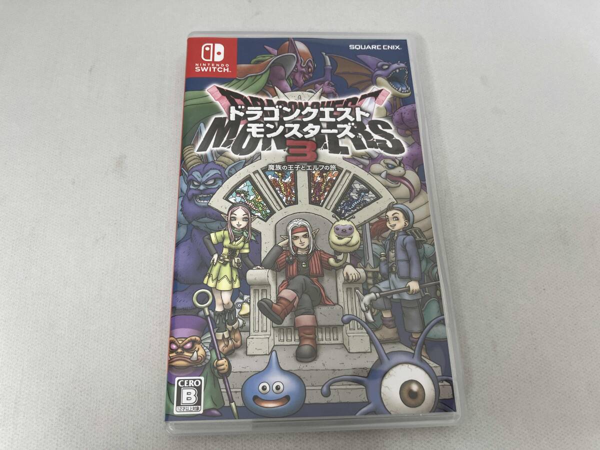 1円スタート ニンテンドースイッチ ドラゴンクエストモンスターズ3 魔族の王子とエルフの旅 中古拍卖