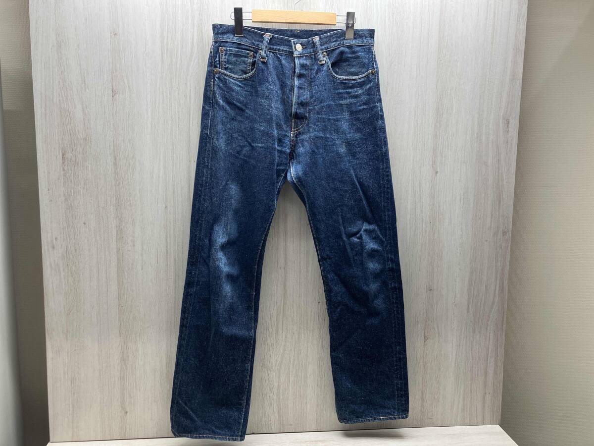 WAREHOUSE/ウエアハウス Lot 800 ジーンズ デニム ストレート インディゴ W30 L32 ボタンフライ 日本製拍卖