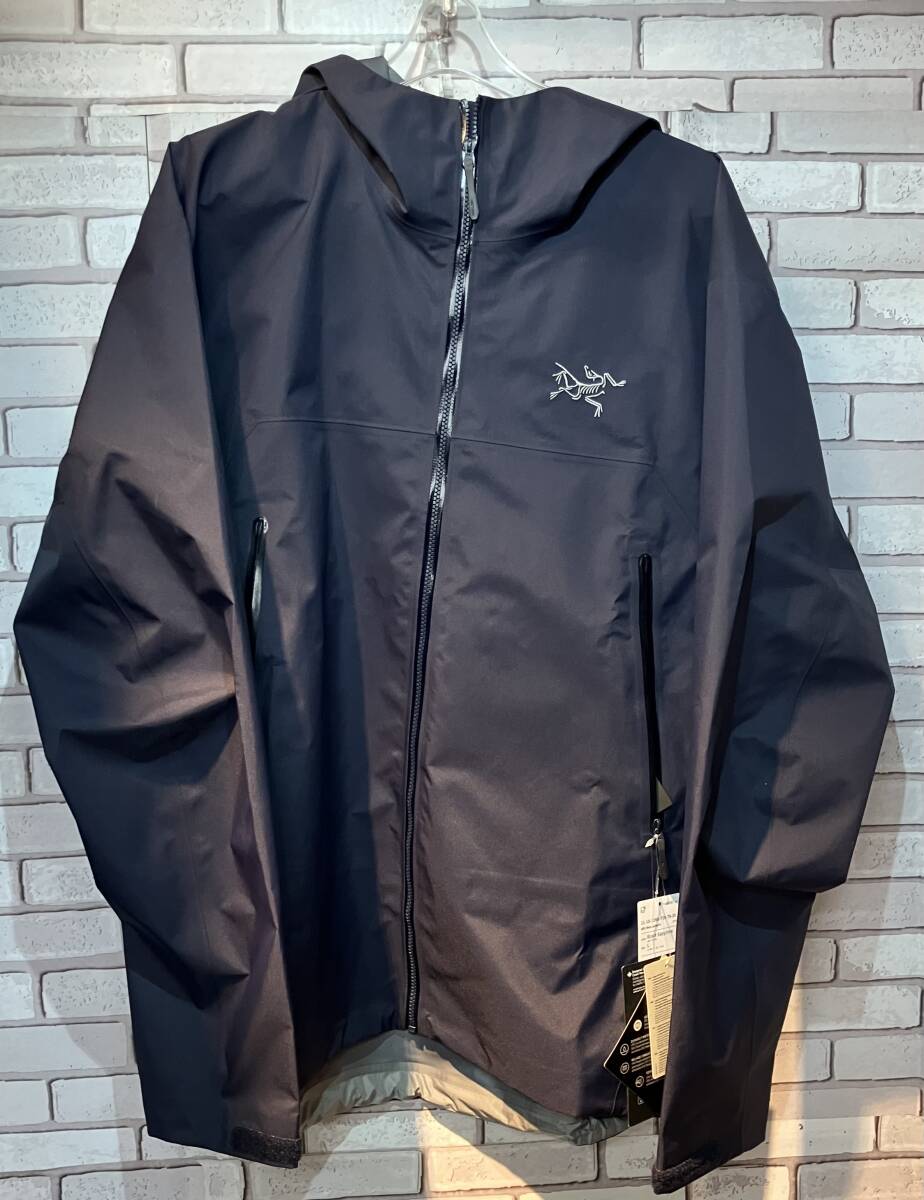 マウンテンパーカー ARC’TERYX アークテリクス マウンテンパーカー X00000981601 ブラックサファイア Lサイズ アウトドア拍卖