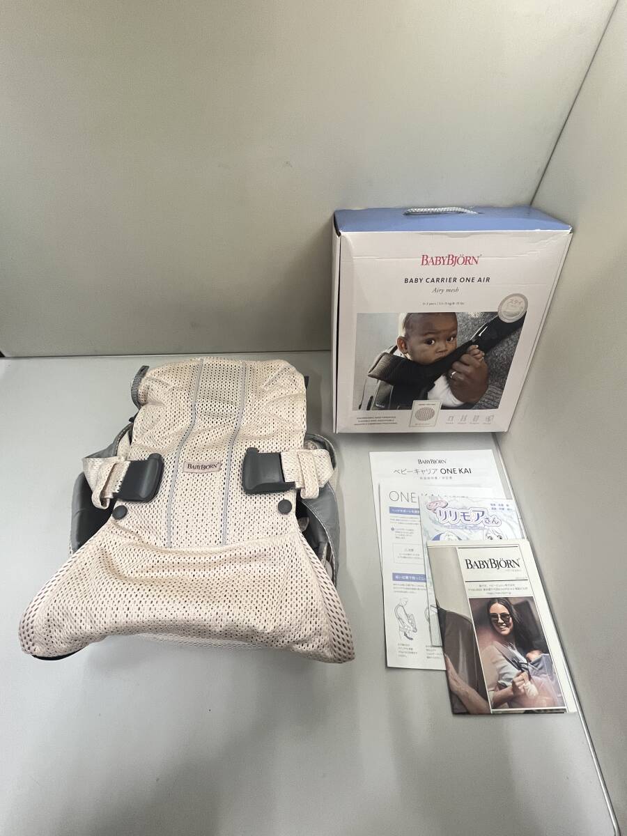 ■BABYBJORN■ ベビービョルン ベビーキャリア ONE AIR Airy mesh エアリーメッシュ / 体重3.5kg-15kg拍卖