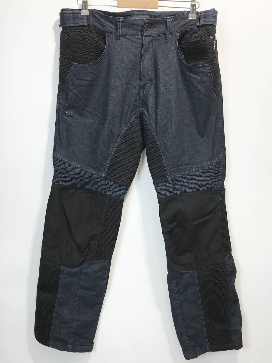 WHEELS FIELDCORE CORDURA EUROライダースメッシュパンツ インディゴブルー RD104 フィールドコア ワークマン SIZE:4L■1121E拍卖