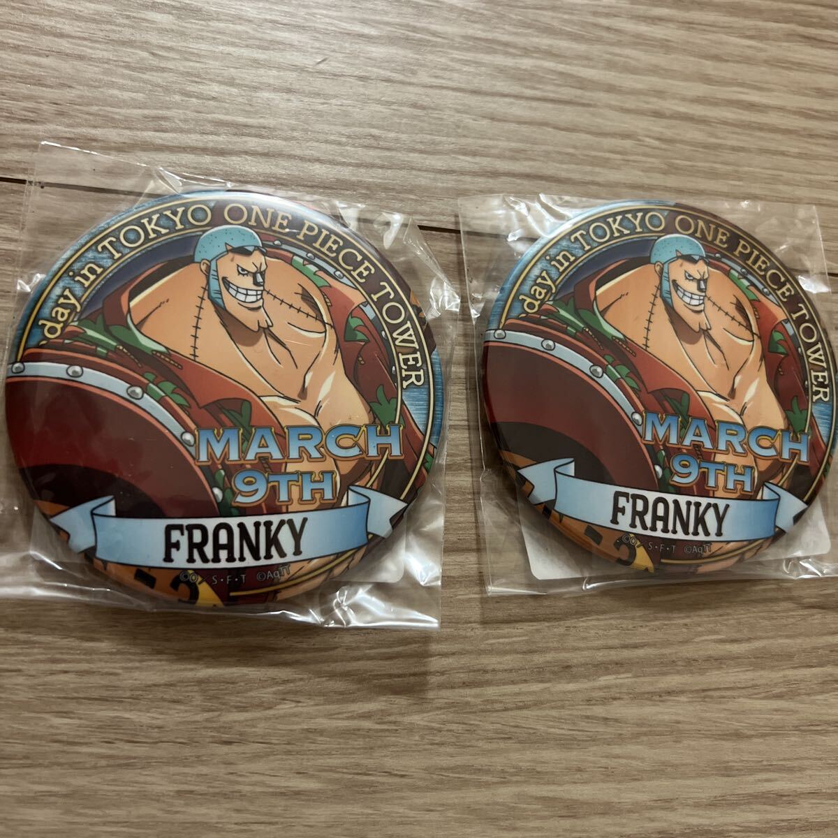 ワンピースタワー バースデー缶バッジ2017 フランキー拍卖