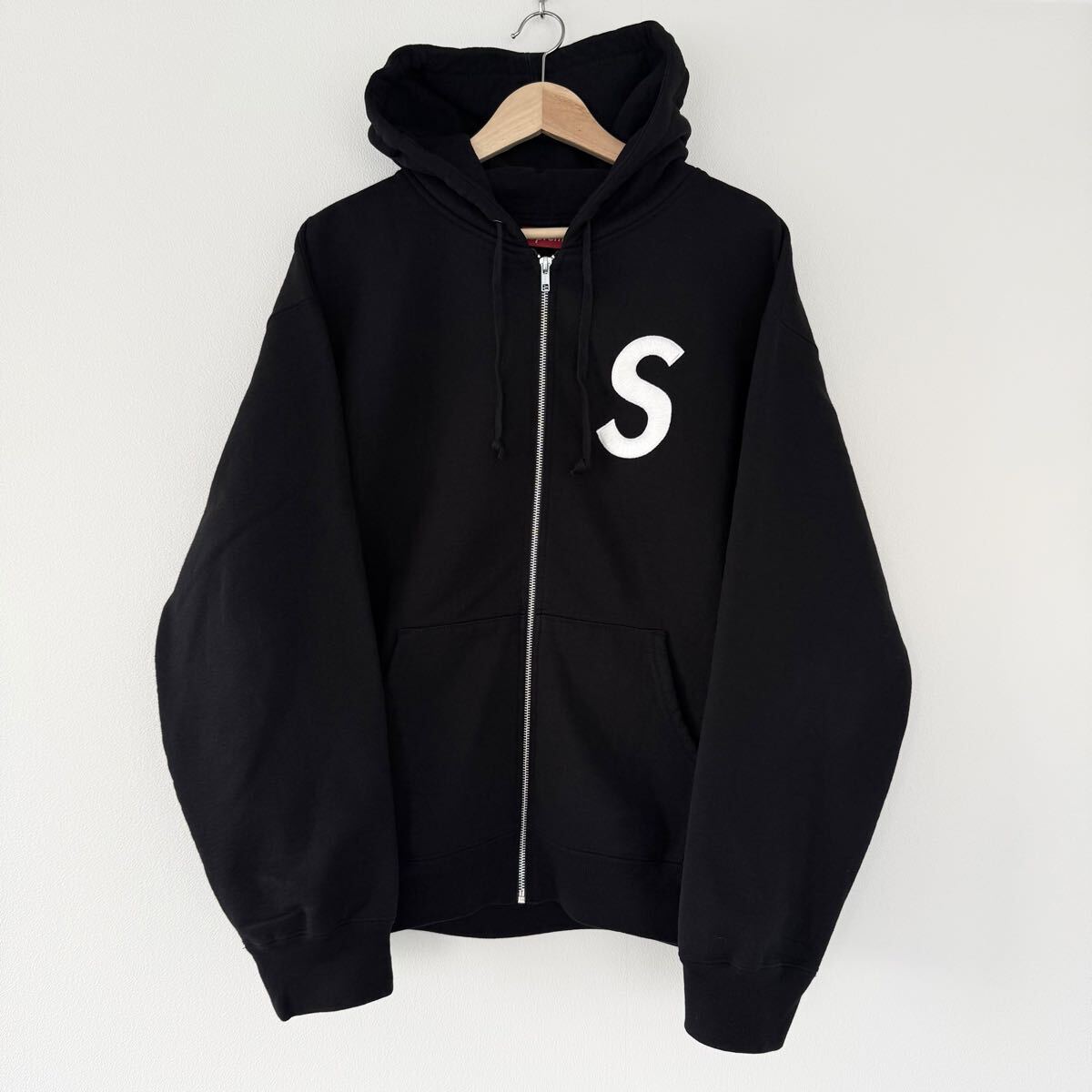 【人気】Supreme S Logo Zip Up Hooded Sweatshirt シュプリーム Sロゴ ジップアップ フーデッドスウェットシャツ (FW23)拍卖
