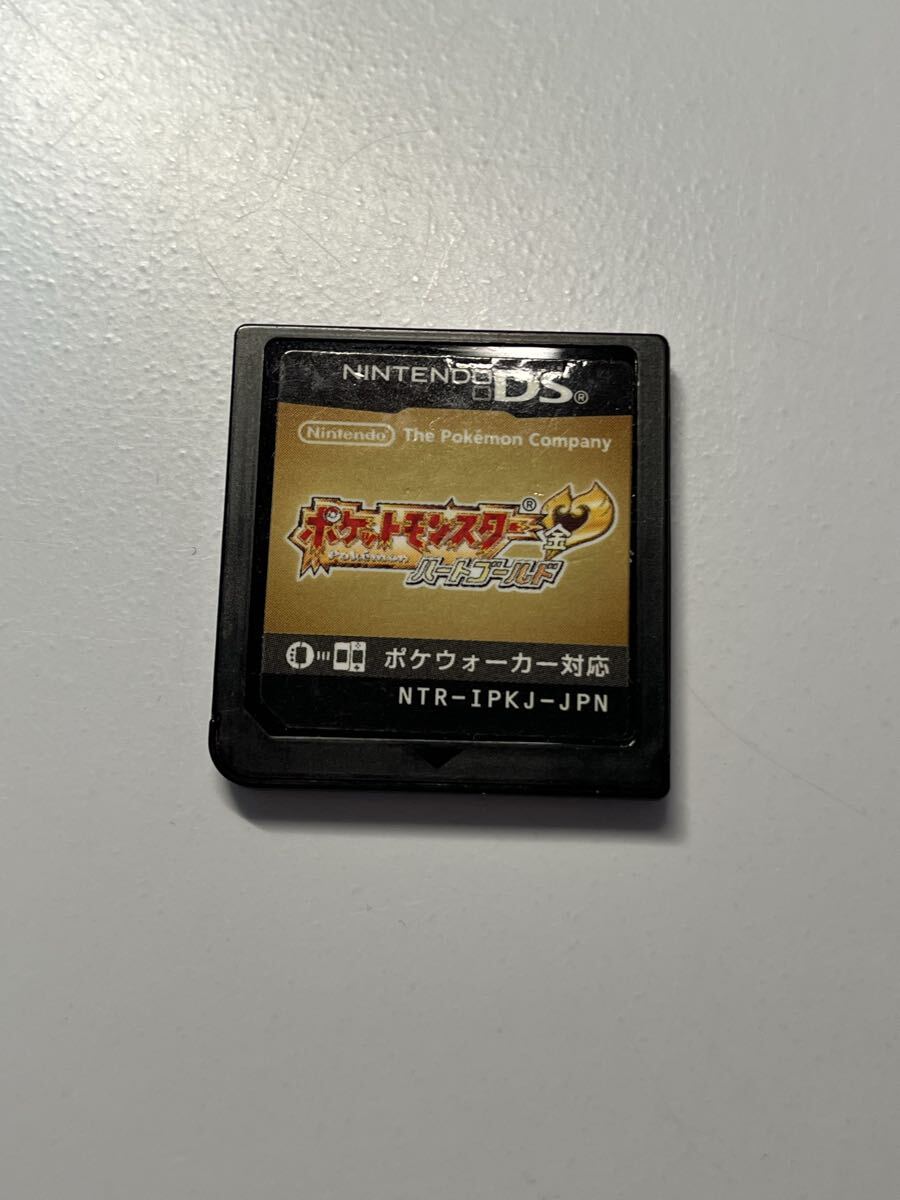 ニンテンドーDS ポケットモンスター ハートゴールド ソフトのみ拍卖