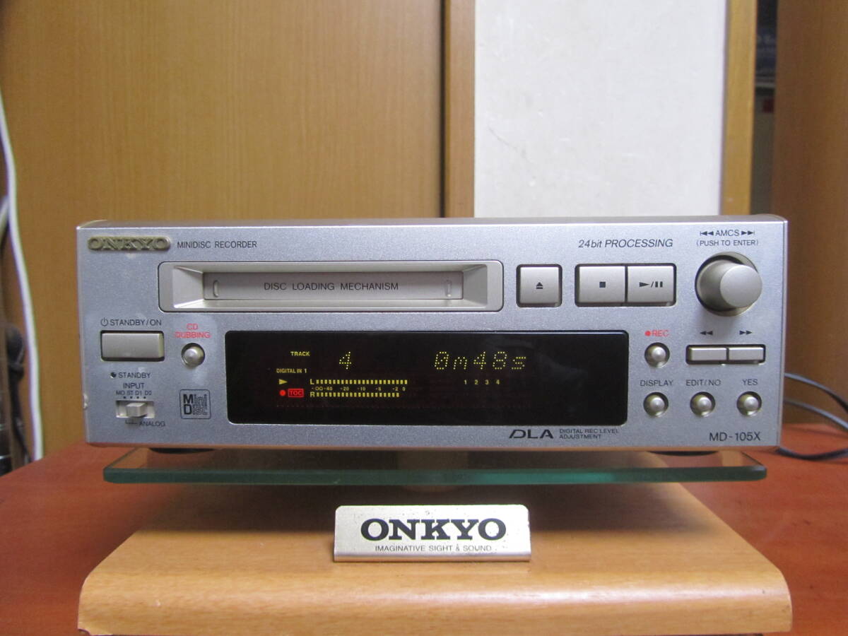 ONKYO MD-105X 動作確認済拍卖