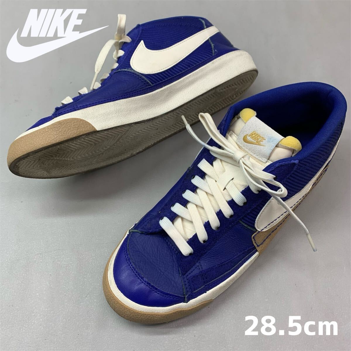 H■④ NIKE BLAZER LOW PRO CLUB ナイキ ブレーザー ロー スニーカー 28.5cm ネイビー系 青系 FZ3083-400 靴 シューズ メンズ 拍卖